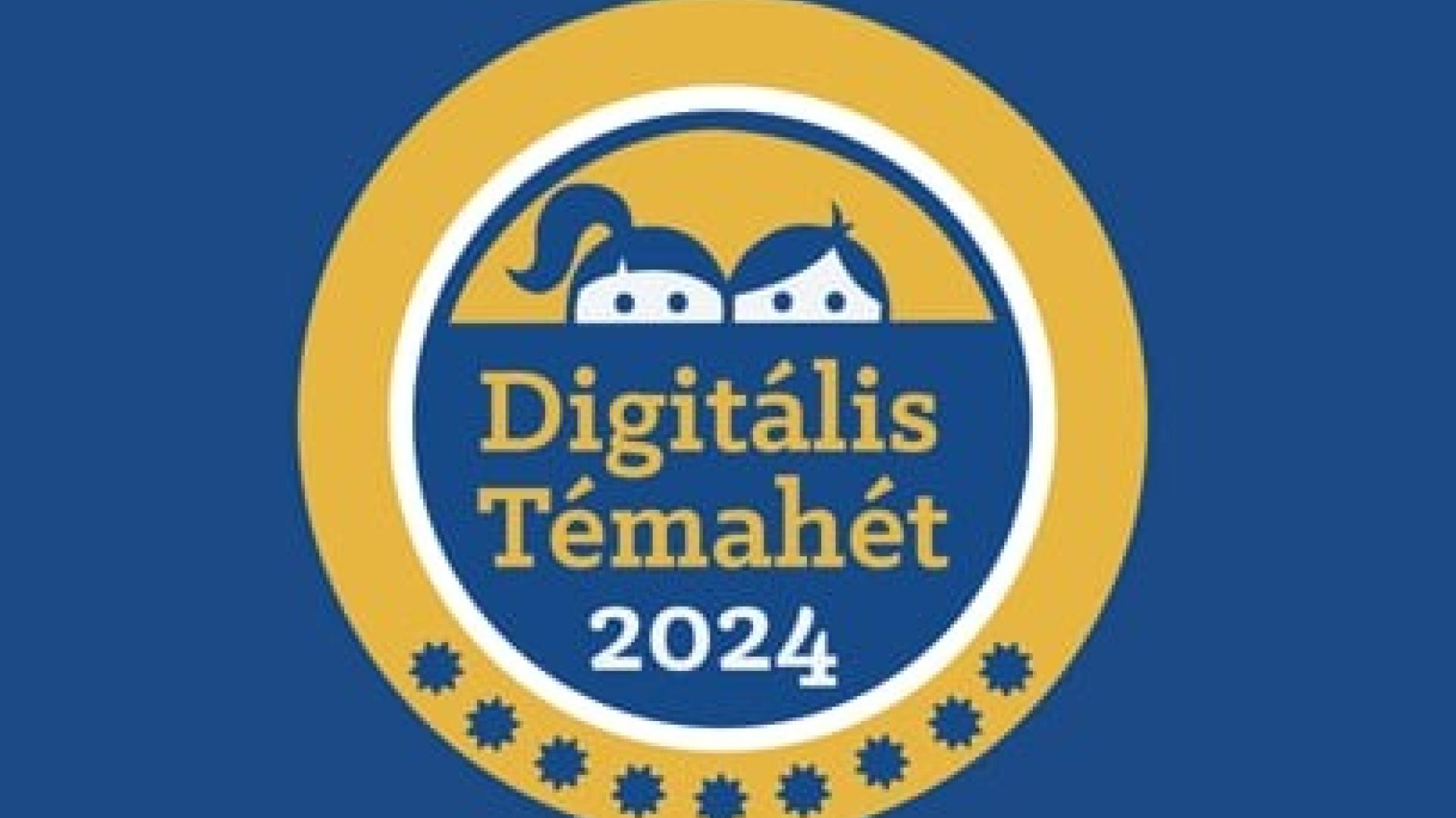 Digitális témahét 2024 logo